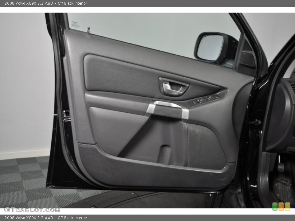 Off Black Interior Door Panel for the 2008 Volvo XC90 3.2 AWD #47658829