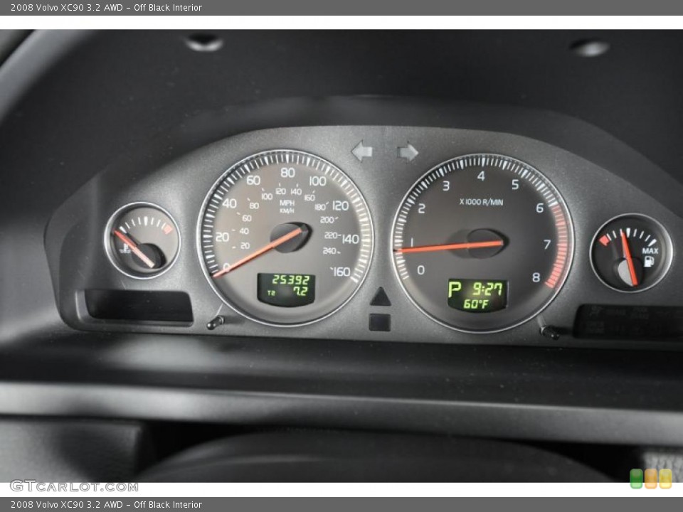 Off Black Interior Gauges for the 2008 Volvo XC90 3.2 AWD #47659231