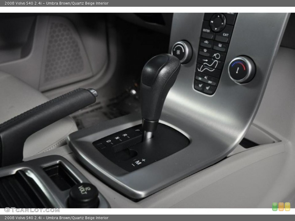 Umbra Brown/Quartz Beige Interior Transmission for the 2008 Volvo S40 2.4i #47659765