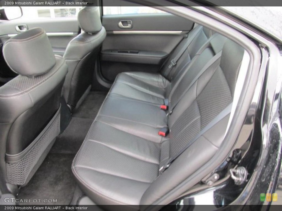Black Interior Photo for the 2009 Mitsubishi Galant RALLIART #47659972