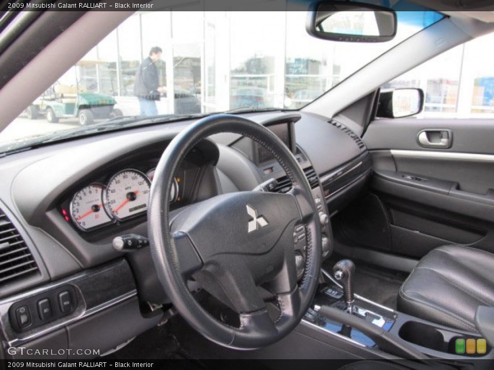 Black Interior Photo for the 2009 Mitsubishi Galant RALLIART #47659987