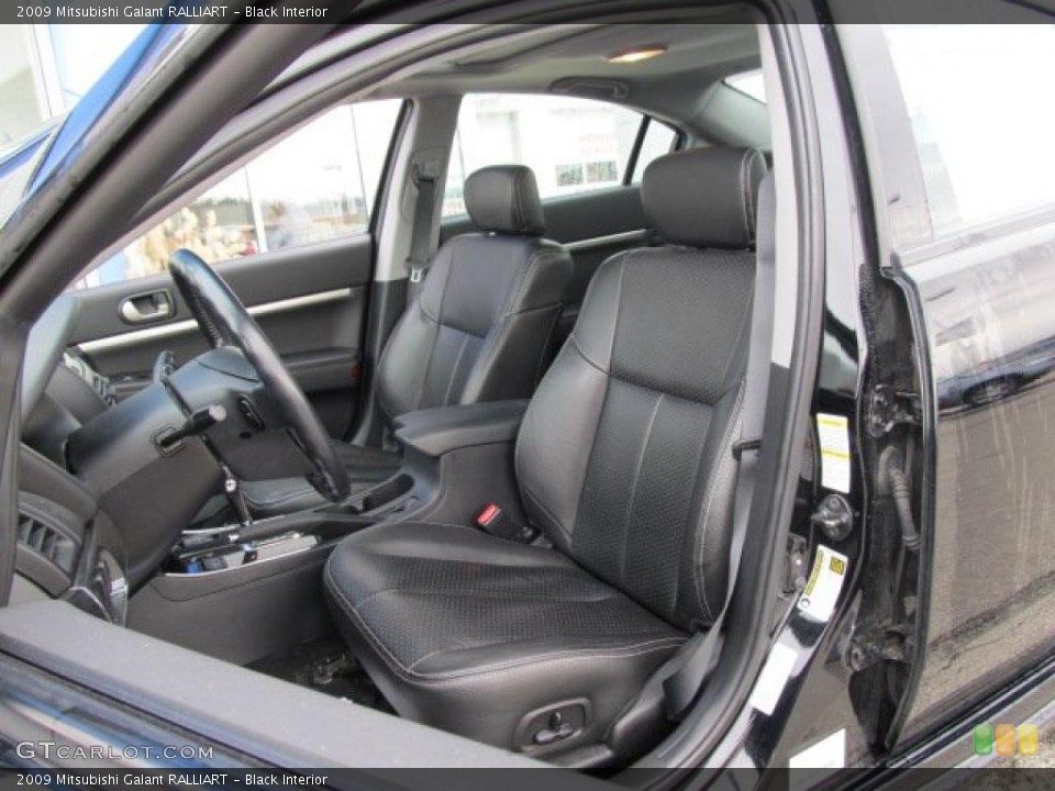 Black Interior Photo for the 2009 Mitsubishi Galant RALLIART #47660017