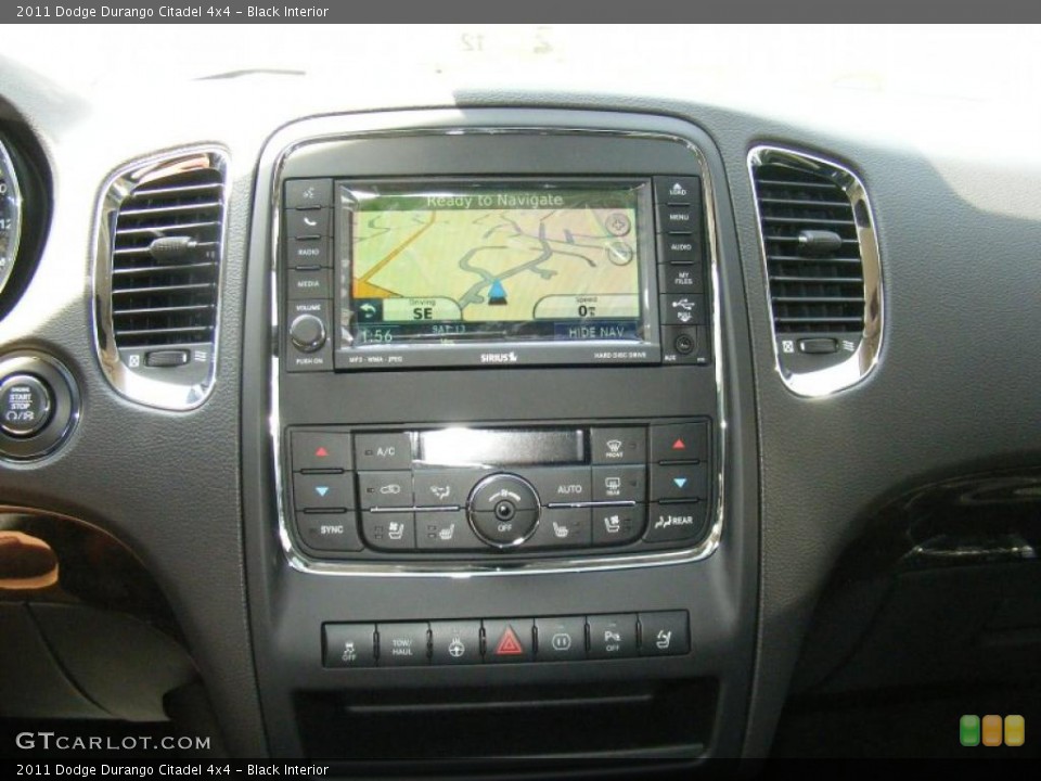 Black Interior Navigation for the 2011 Dodge Durango Citadel 4x4 #47660230