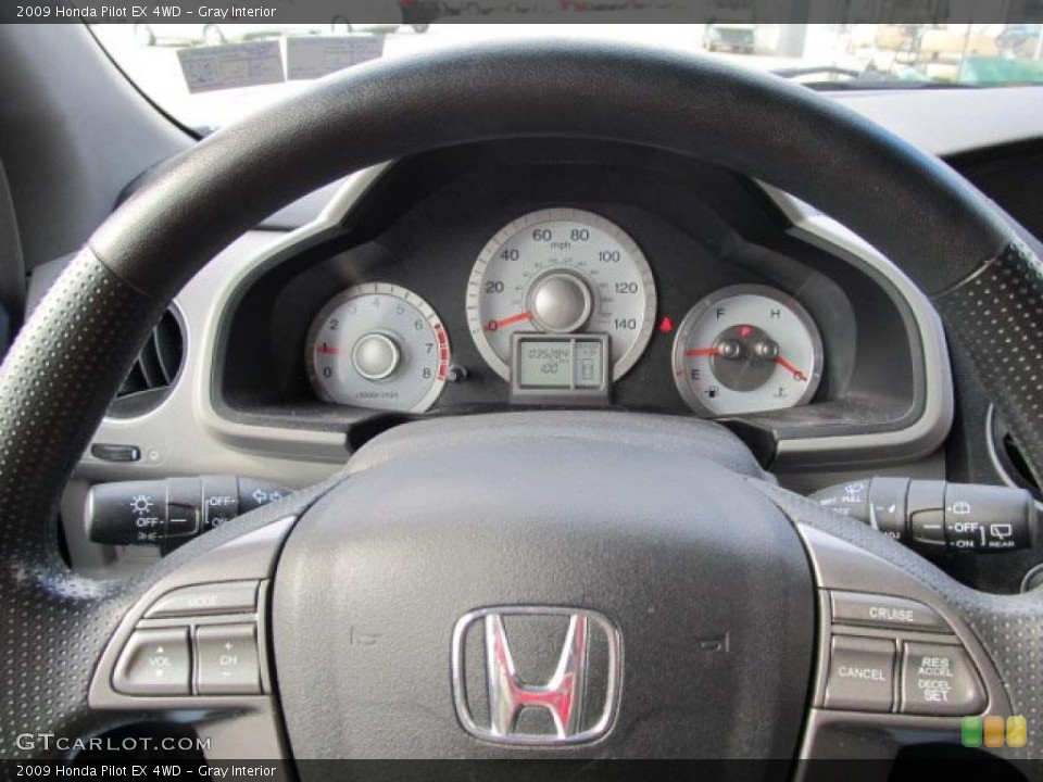 Gray Interior Gauges for the 2009 Honda Pilot EX 4WD #47660305