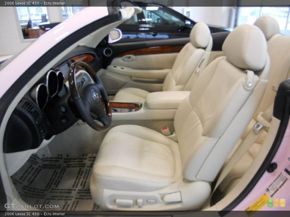 Ecru Interior Photo for the 2006 Lexus SC 430 #47661010