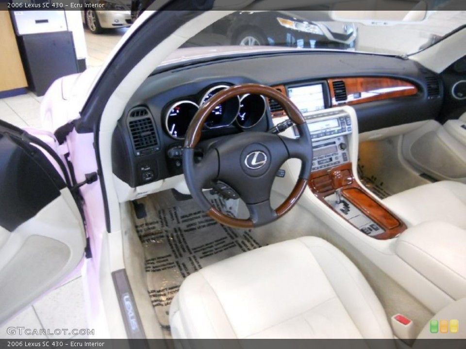 Ecru Interior Dashboard for the 2006 Lexus SC 430 #47661025