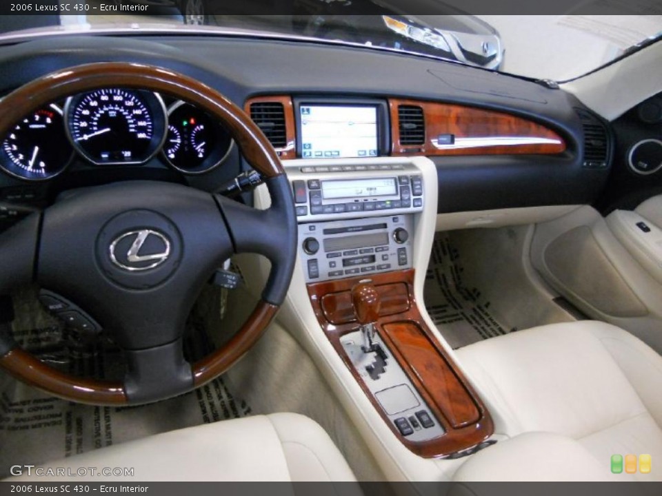 Ecru Interior Dashboard for the 2006 Lexus SC 430 #47661103