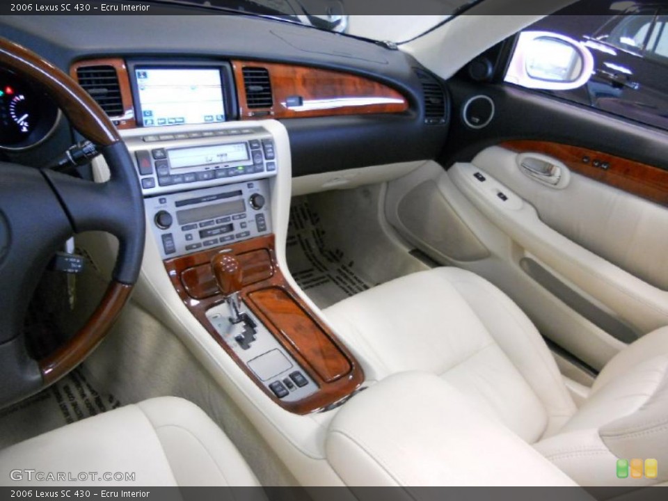 Ecru 2006 Lexus SC Interiors