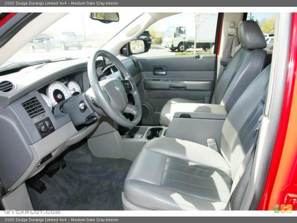 Medium Slate Gray Interior Photo for the 2005 Dodge Durango Limited 4x4 #47661163