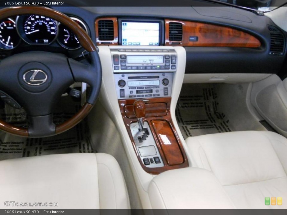 Ecru Interior Dashboard for the 2006 Lexus SC 430 #47661175