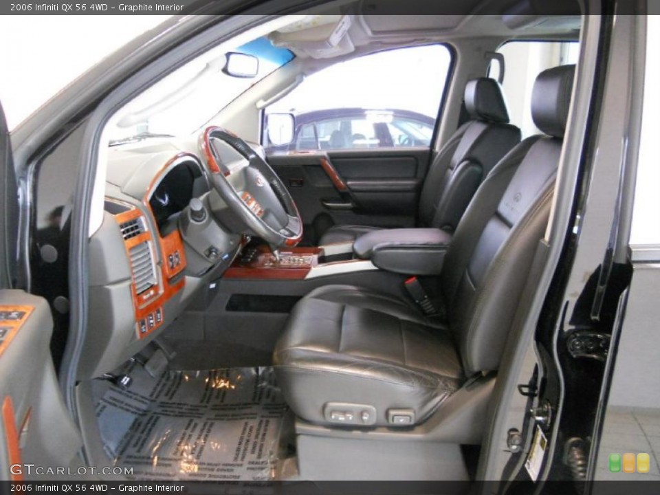Graphite Interior Photo for the 2006 Infiniti QX 56 4WD #47661418