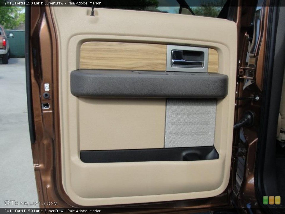 Pale Adobe Interior Door Panel for the 2011 Ford F150 Lariat SuperCrew #47662912