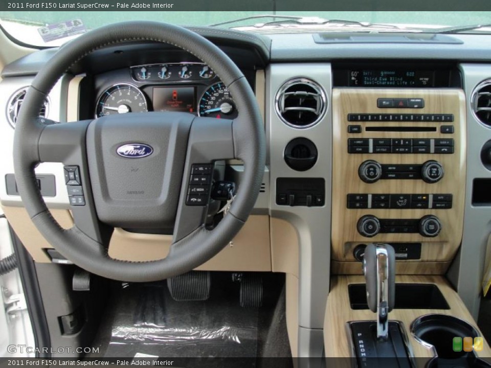 Pale Adobe Interior Dashboard for the 2011 Ford F150 Lariat SuperCrew #47663602