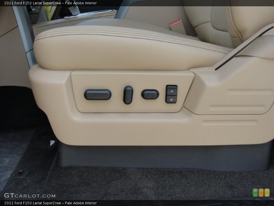 Pale Adobe Interior Controls for the 2011 Ford F150 Lariat SuperCrew #47664742