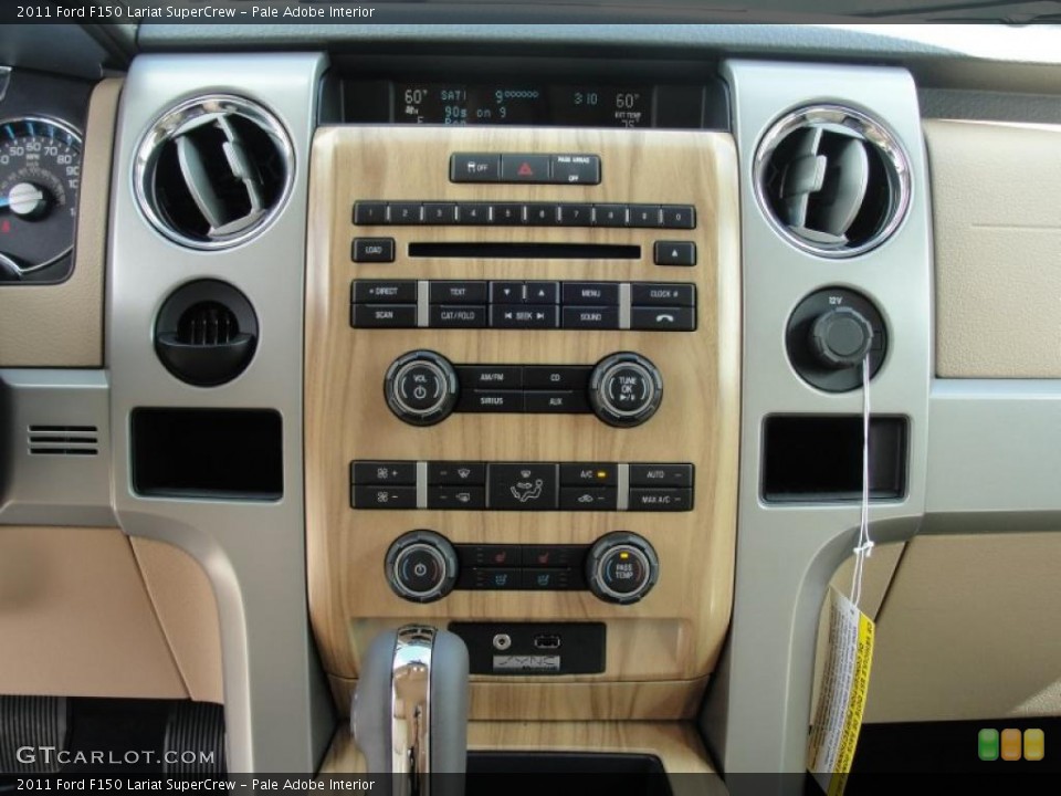 Pale Adobe Interior Controls for the 2011 Ford F150 Lariat SuperCrew #47664772