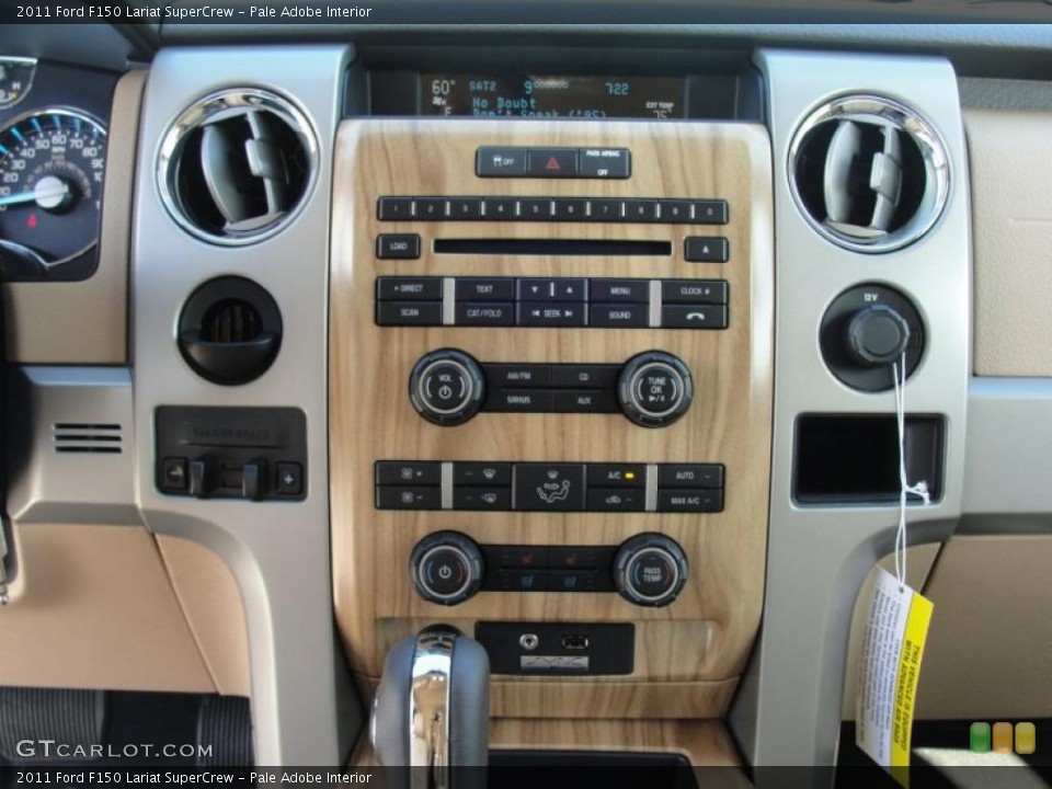 Pale Adobe Interior Controls for the 2011 Ford F150 Lariat SuperCrew #47665939