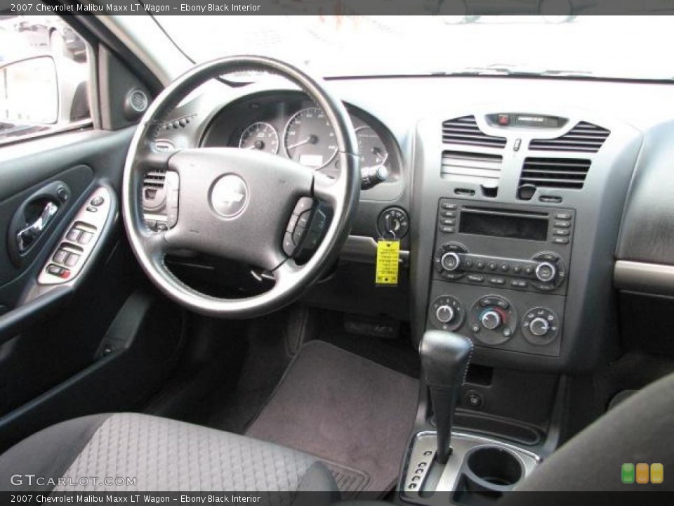 Ebony Black Interior Dashboard for the 2007 Chevrolet Malibu Maxx LT Wagon #47666431