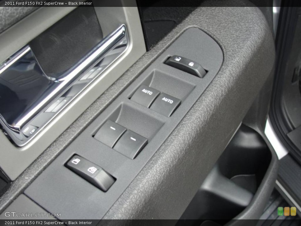 Black Interior Controls for the 2011 Ford F150 FX2 SuperCrew #47667109