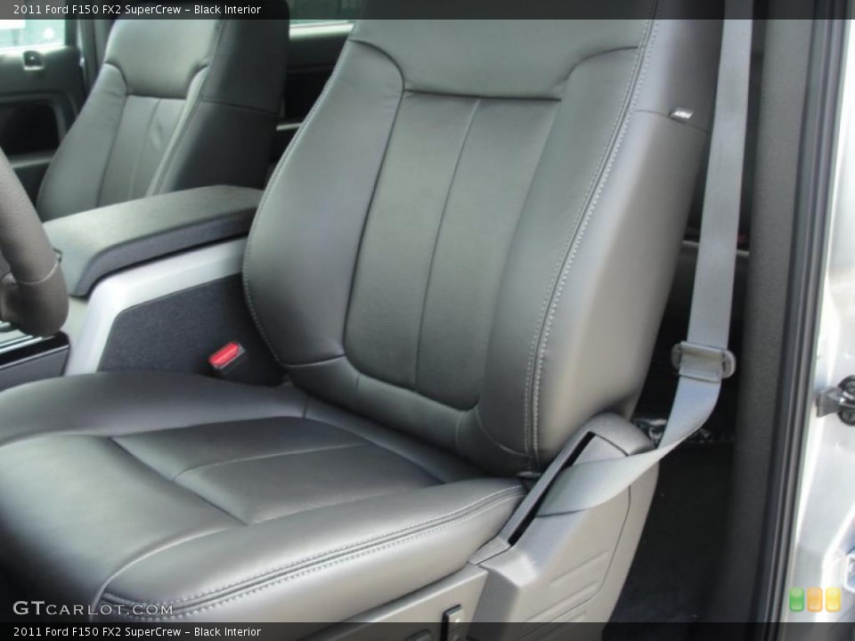 Black Interior Photo for the 2011 Ford F150 FX2 SuperCrew #47667127