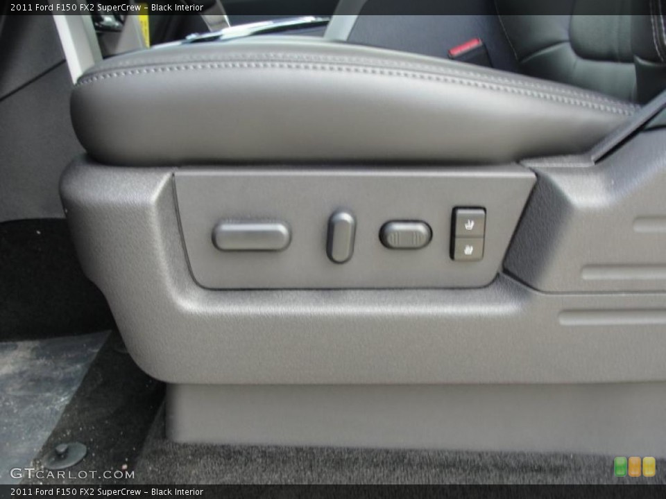 Black Interior Controls for the 2011 Ford F150 FX2 SuperCrew #47667142