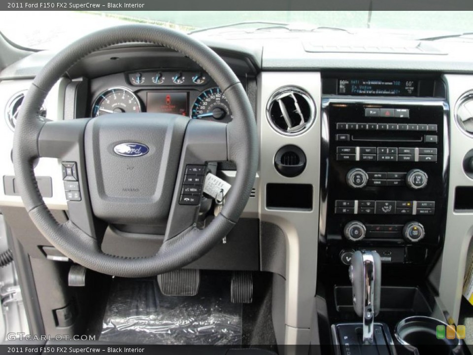 Black Interior Dashboard for the 2011 Ford F150 FX2 SuperCrew #47667163