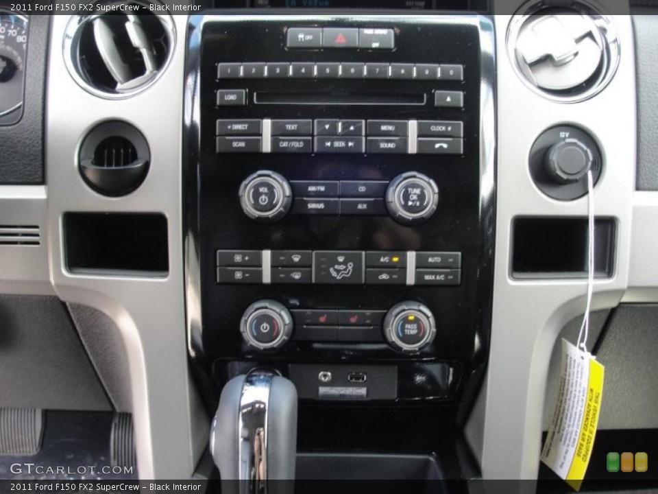 Black Interior Controls for the 2011 Ford F150 FX2 SuperCrew #47667178