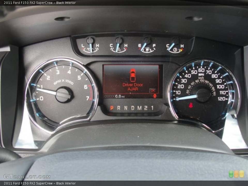 Black Interior Gauges for the 2011 Ford F150 FX2 SuperCrew #47667280