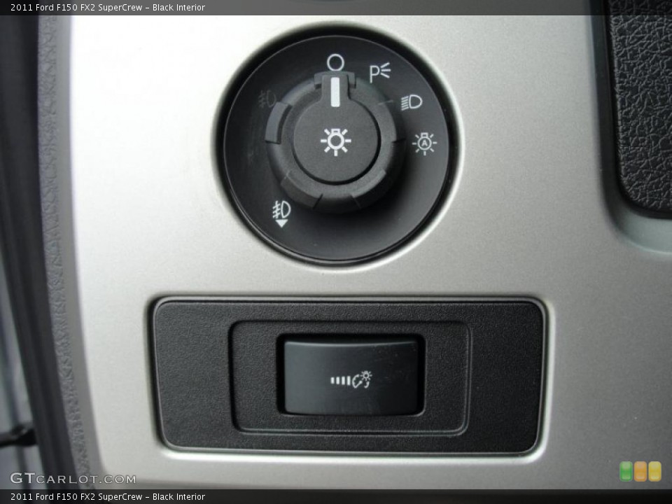 Black Interior Controls for the 2011 Ford F150 FX2 SuperCrew #47667295