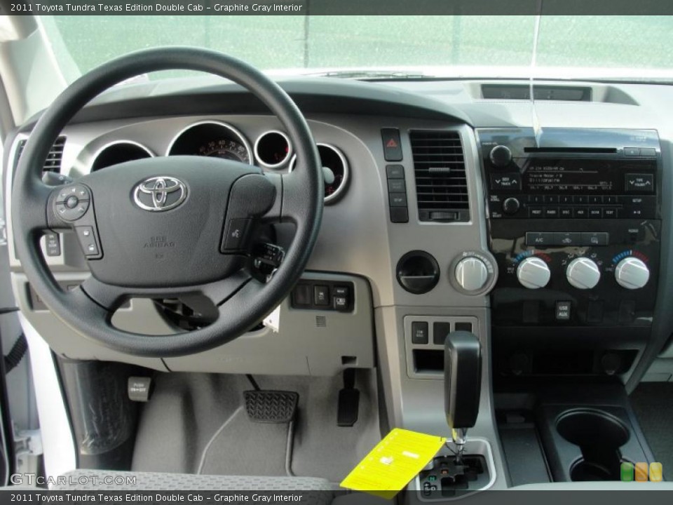 Graphite Gray Interior Dashboard for the 2011 Toyota Tundra Texas Edition Double Cab #47669119