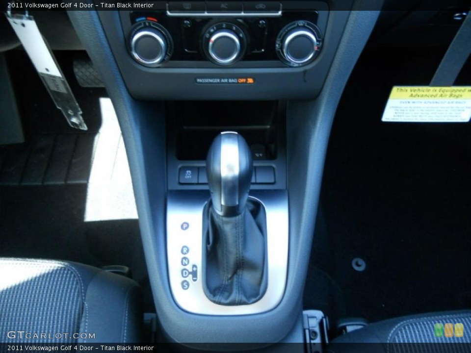 Titan Black Interior Transmission for the 2011 Volkswagen Golf 4 Door #47670298