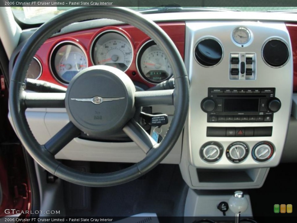 Pastel Slate Gray Interior Dashboard for the 2006 Chrysler PT Cruiser Limited #47671852