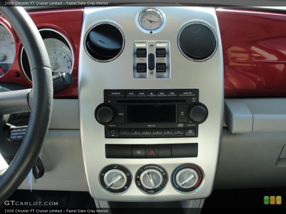 Pastel Slate Gray Interior Controls for the 2006 Chrysler PT Cruiser Limited #47671867