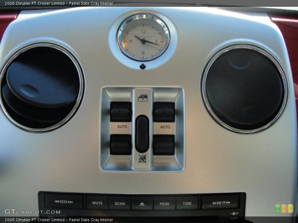 Pastel Slate Gray Interior Controls for the 2006 Chrysler PT Cruiser Limited #47671882