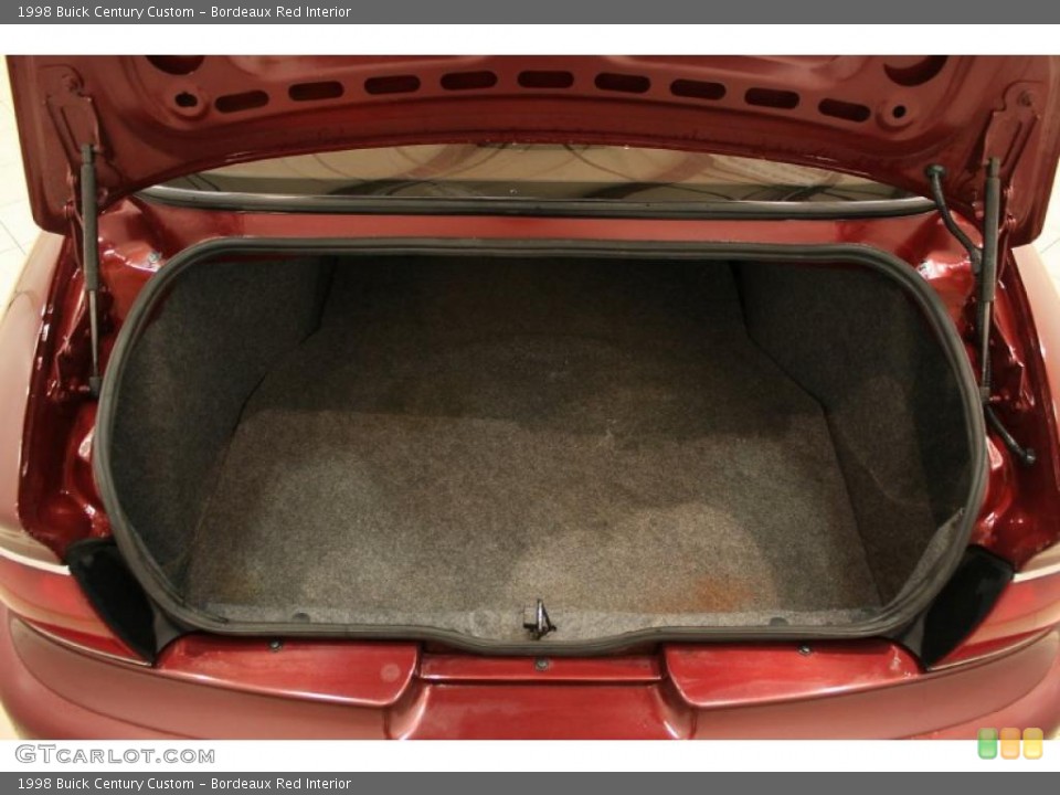 Bordeaux Red Interior Trunk for the 1998 Buick Century Custom #47672134