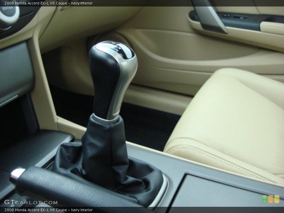 Ivory Interior Transmission for the 2008 Honda Accord EX-L V6 Coupe #47674174