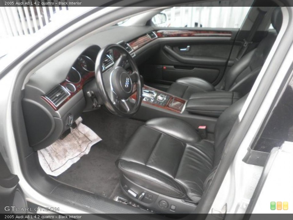 Black Interior Photo for the 2005 Audi A8 L 4.2 quattro #47675717