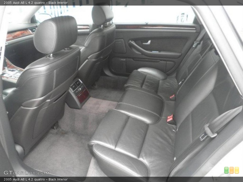 Black Interior Photo for the 2005 Audi A8 L 4.2 quattro #47675749