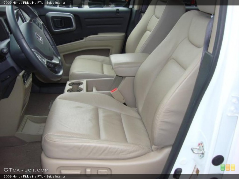 Beige Interior Photo for the 2009 Honda Ridgeline RTL #47675770