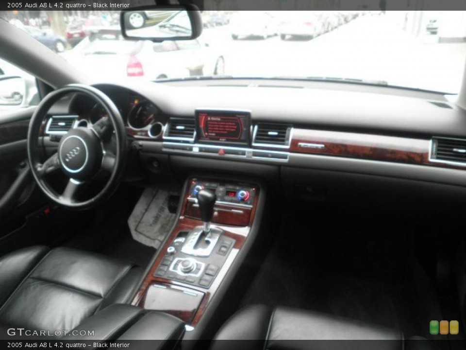 Black Interior Dashboard for the 2005 Audi A8 L 4.2 quattro #47675794