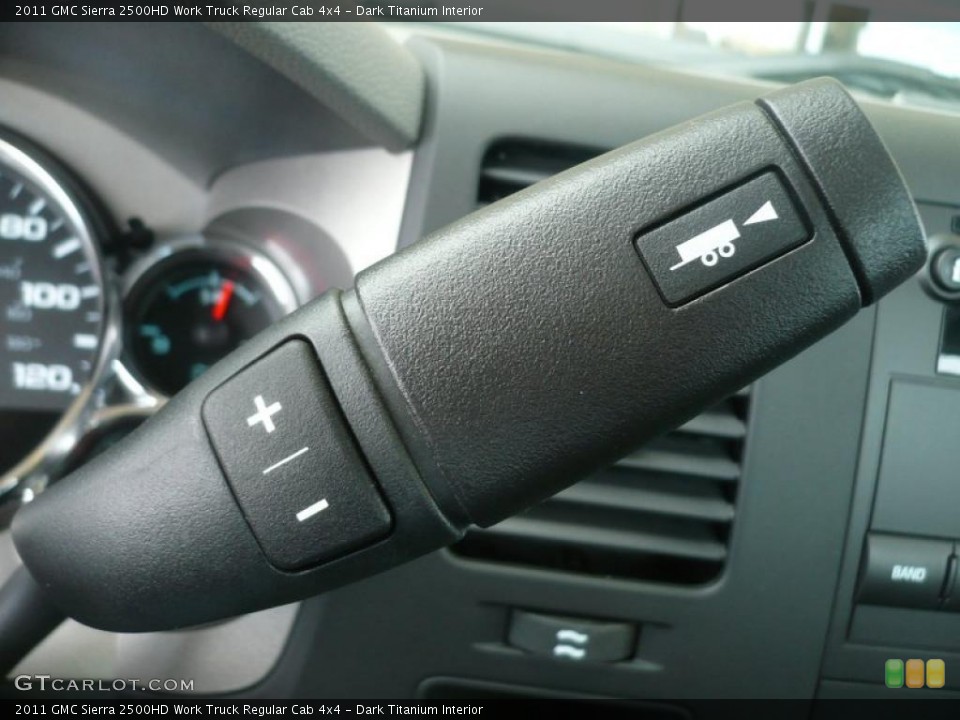 Dark Titanium Interior Transmission for the 2011 GMC Sierra 2500HD Work Truck Regular Cab 4x4 #47676565