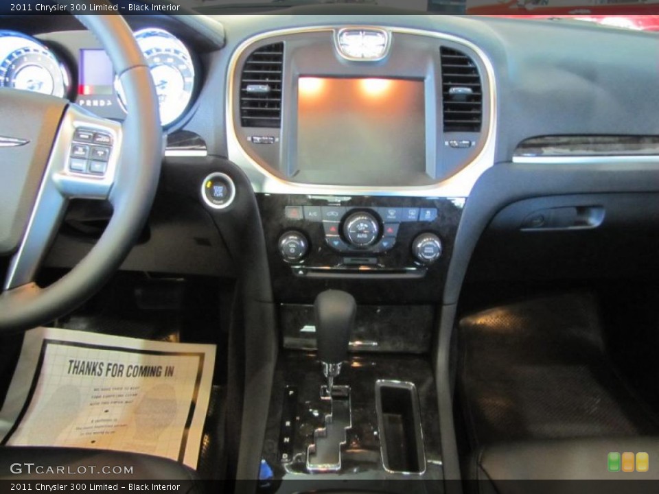 Black Interior Dashboard for the 2011 Chrysler 300 Limited #47677009