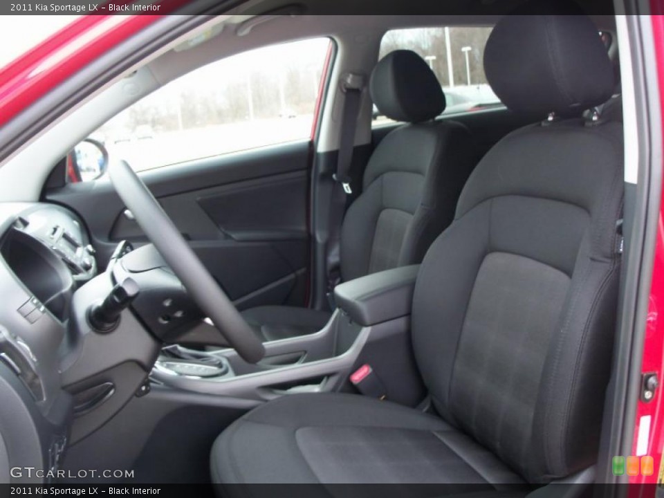 Black Interior Photo for the 2011 Kia Sportage LX #47677195
