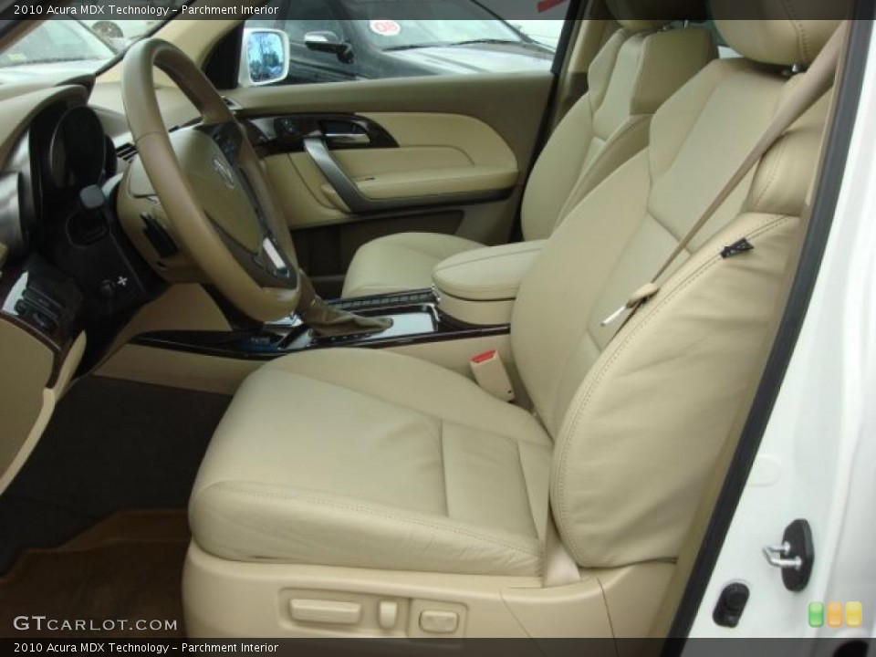 Parchment Interior Photo for the 2010 Acura MDX Technology #47677405
