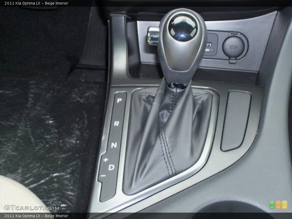 Beige Interior Transmission for the 2011 Kia Optima LX #47677890