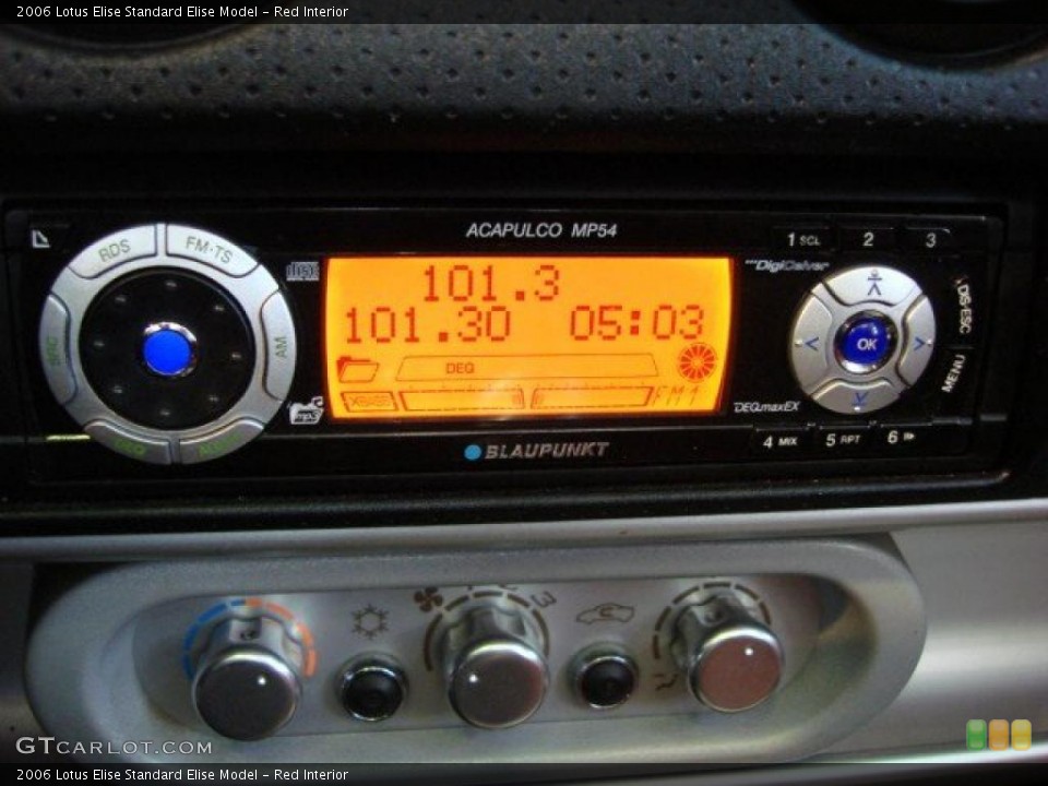 Red Interior Controls for the 2006 Lotus Elise  #47678170
