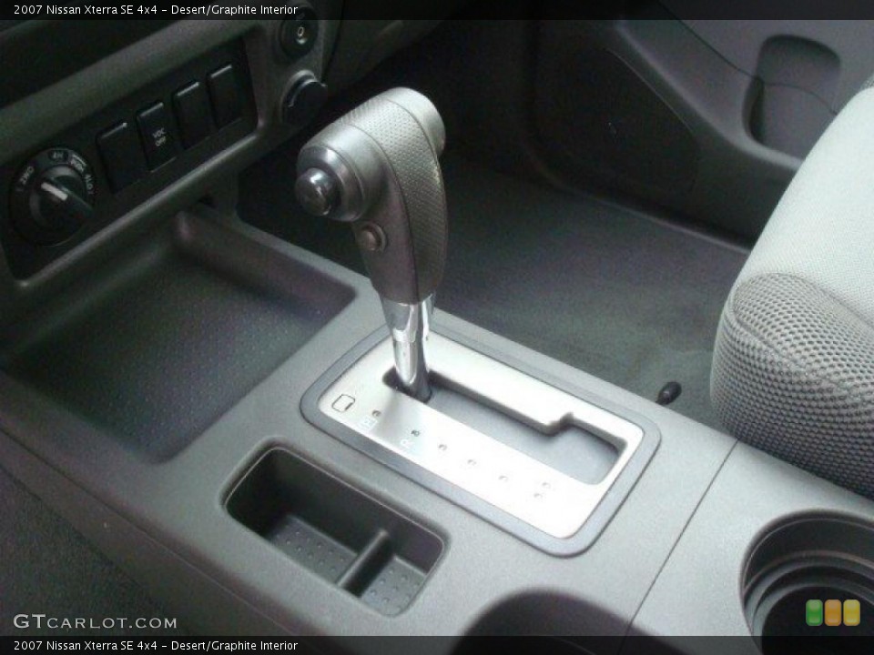 Desert/Graphite Interior Transmission for the 2007 Nissan Xterra SE 4x4 #47678548