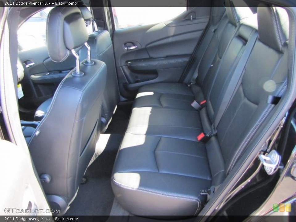 Black Interior Photo for the 2011 Dodge Avenger Lux #47678836