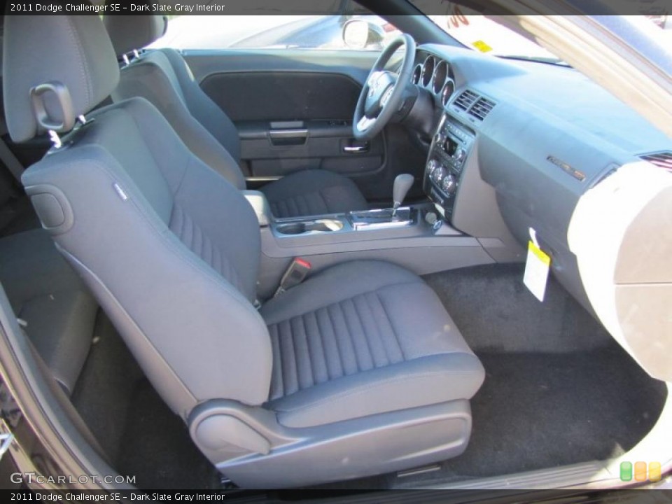 Dark Slate Gray Interior Photo for the 2011 Dodge Challenger SE #47679052