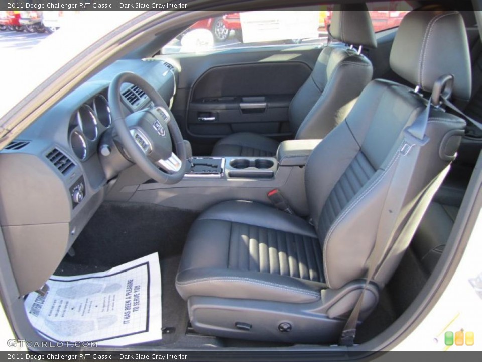 Dark Slate Gray Interior Photo for the 2011 Dodge Challenger R/T Classic #47679238