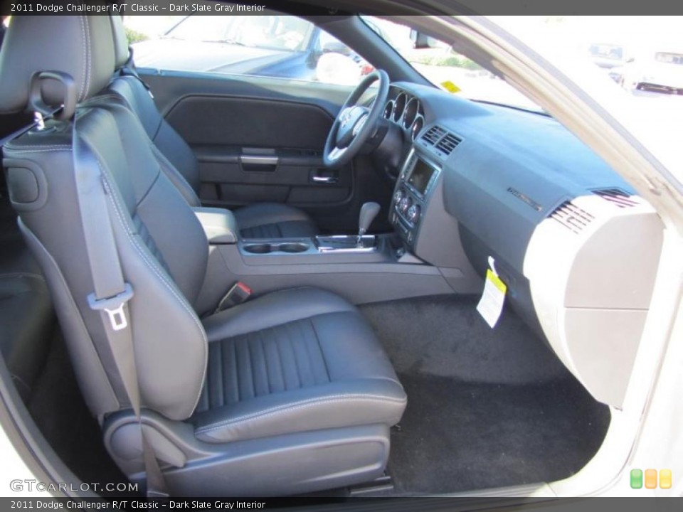 Dark Slate Gray Interior Photo for the 2011 Dodge Challenger R/T Classic #47679253